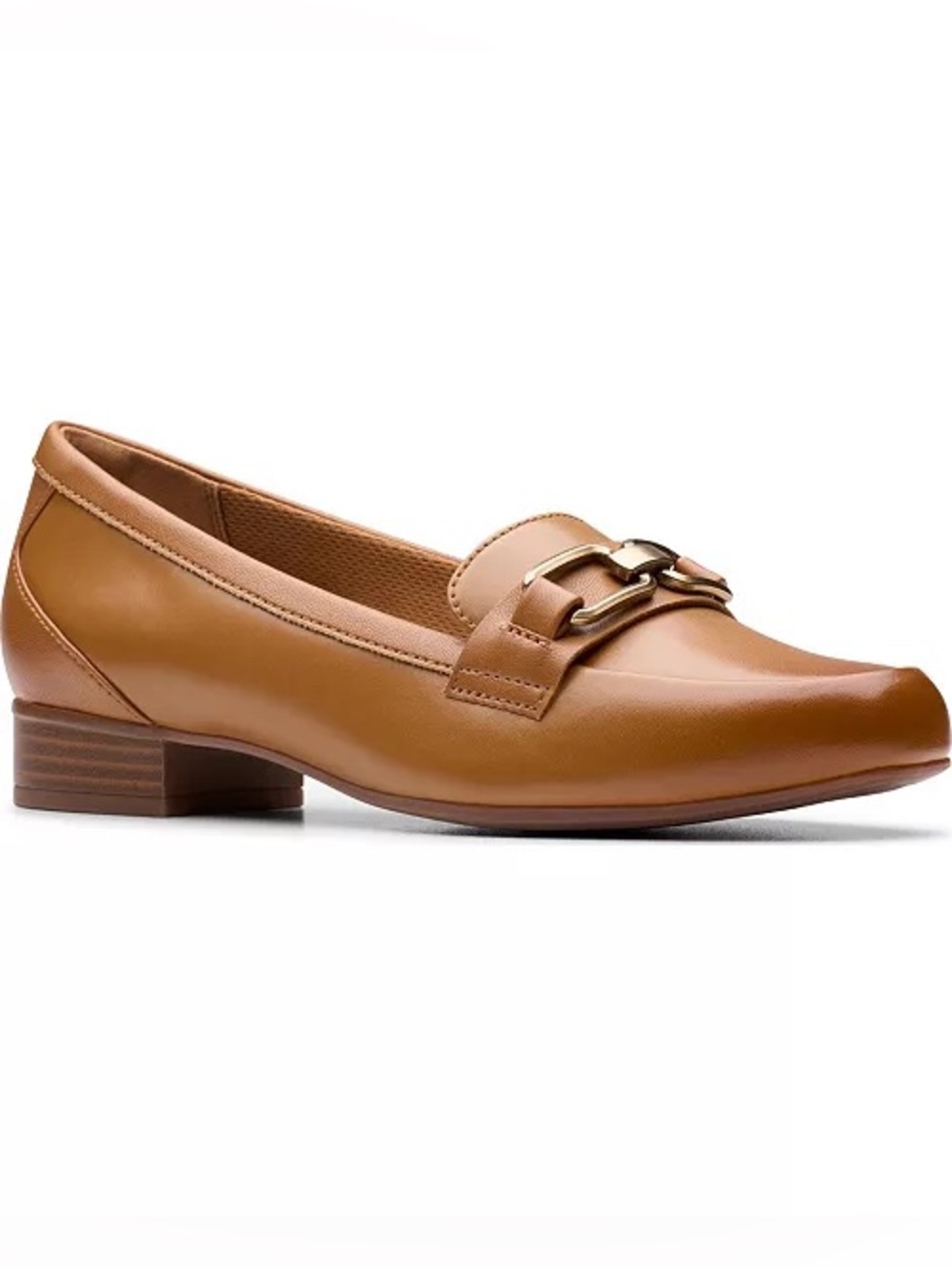 Clarks Juliet Echo Womens Round Closed Toe Loafer Brown 8